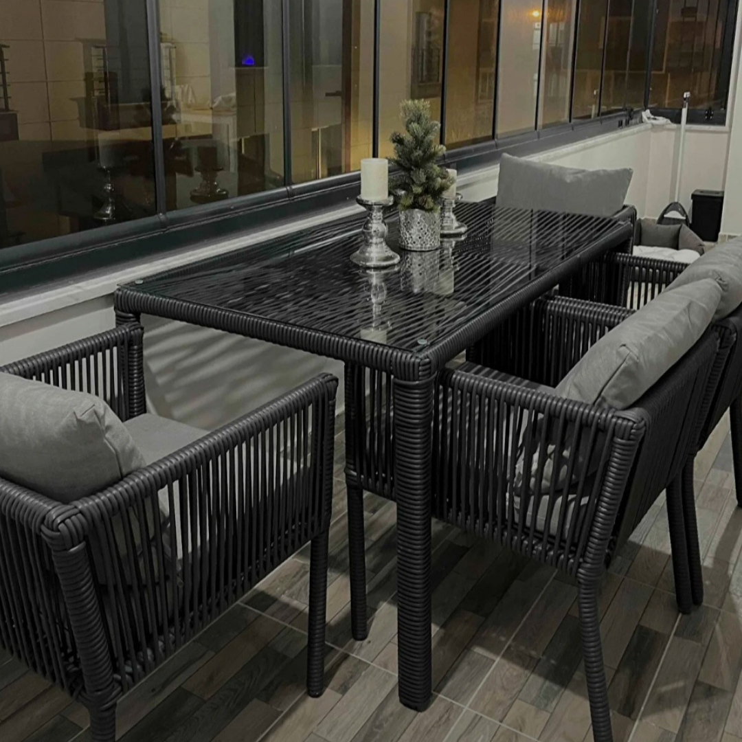 Vera Yemek Takımı 4 Kişilik - Taş Gri - VAVRATTAN