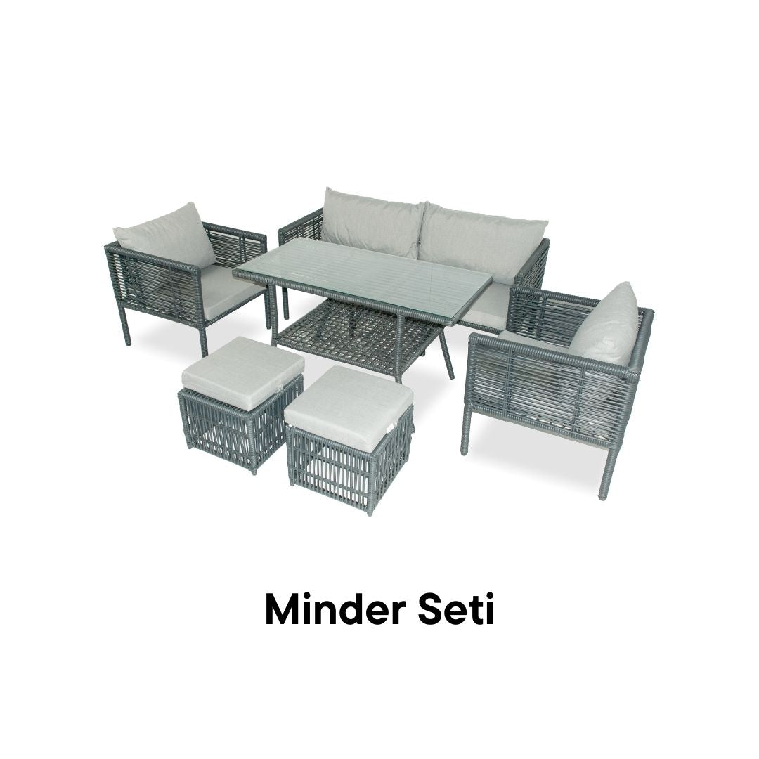 New York XL Takım Minder Yedeği - Gri Rengi