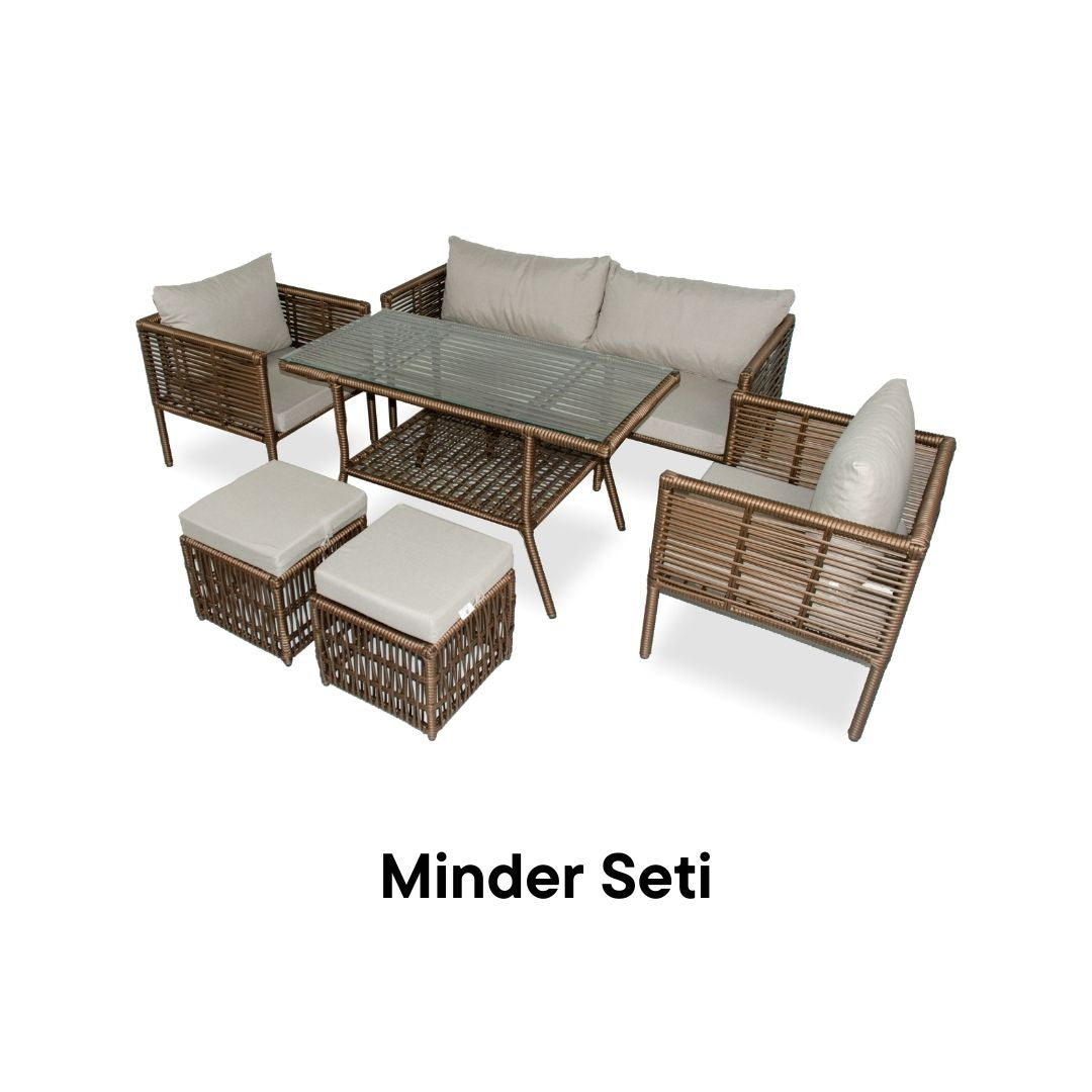 New York XL Takım Minder Yedeği - Bej Rengi