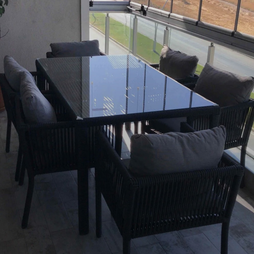 Vera Yemek 6 Kişilik - Taş Gri - VAVRATTAN