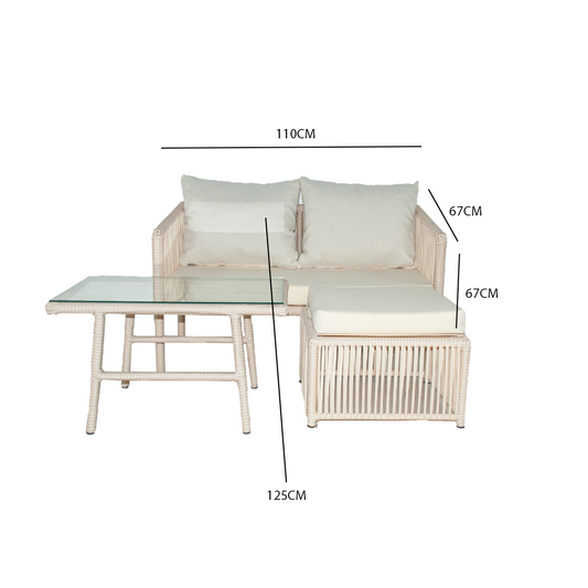 Berlin Mini Köşe Takımı - Kum