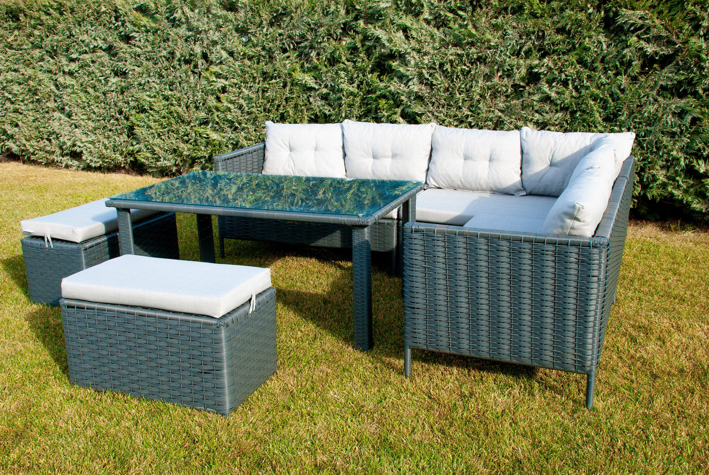 Paris Köşe Takımı - Taş Gri - VAVRATTAN