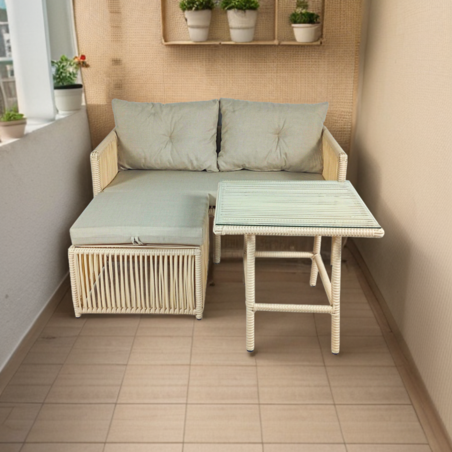 Shangai Mini Köşe Takımı - Kum