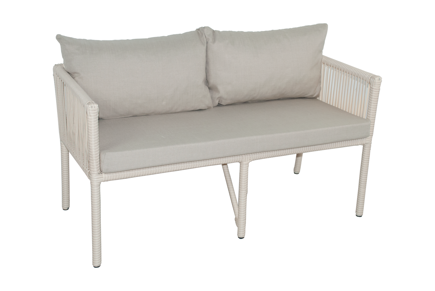 Vera 2+2 Rattan Bahçe Balkon Yemek Takımı - Kum - VAVRATTAN