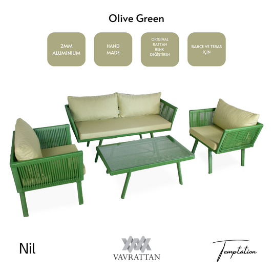 Nil - Olive Green