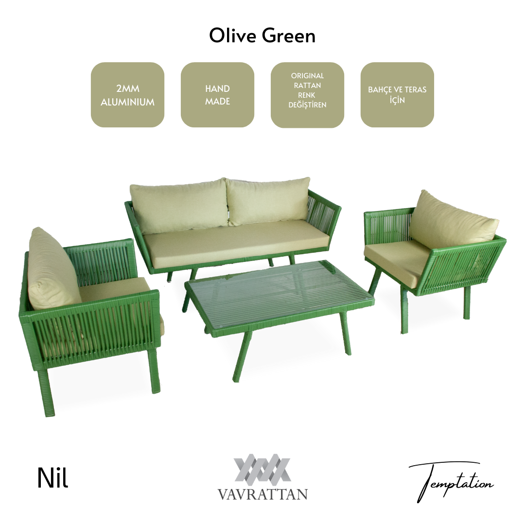 Nil - Olive Green