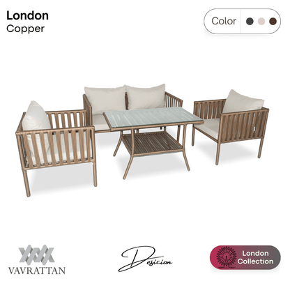 London Oturma Takımı - Küf - VAVRATTAN