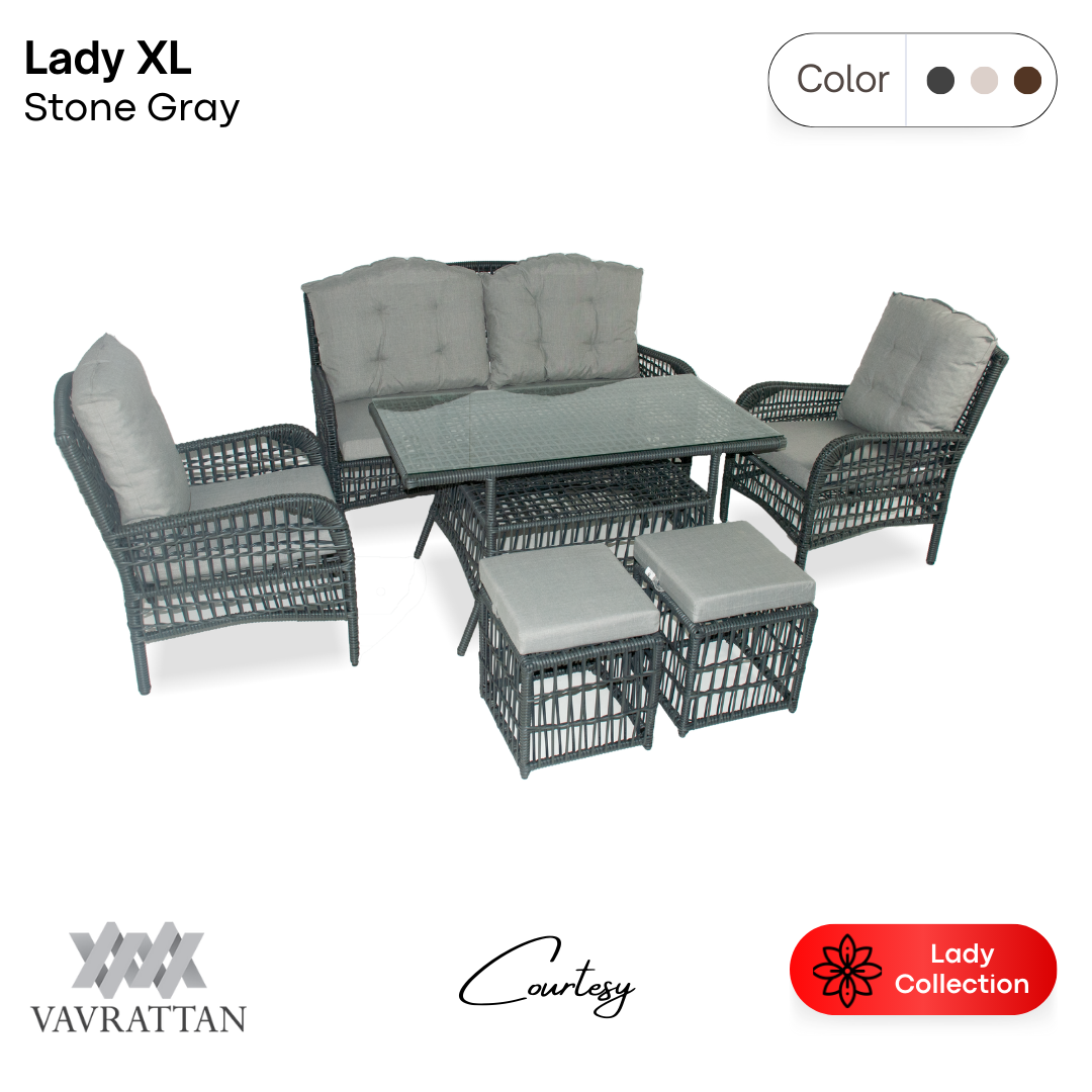 Lady XL - Taş Gri - VAVRATTAN