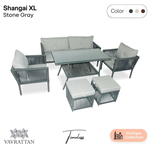 Shangai XL - Taş Gri